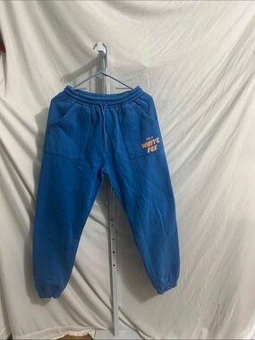 White fox joggers